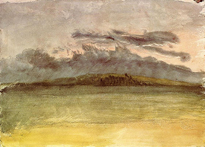 Storm Clouds Sunset William Turner